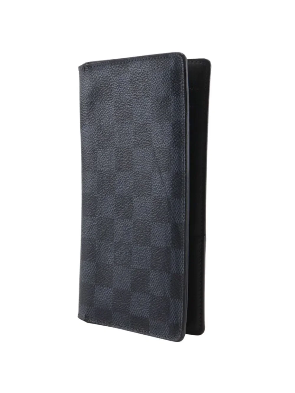 Louis Vuitton Portefeuille Brazza Damier Graphite Canvas Black Wallet